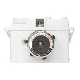 乐魔Diana Mini白色版 纯白复古风潮下的迷你胶片相机体验